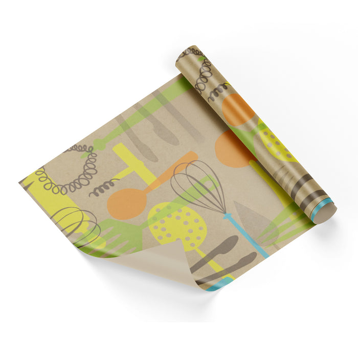Kitchen Chef Wrapping Paper