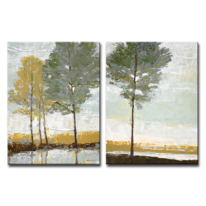 Lakeside View No. 1/2' Wrapped Canvas Wall Art
