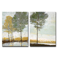 Lakeside View No. 1/2' Wrapped Canvas Wall Art