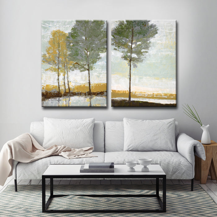 Lakeside View No. 1/2' Wrapped Canvas Wall Art