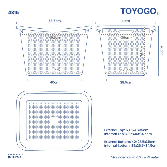 LAUNDRY BASKET (4315)