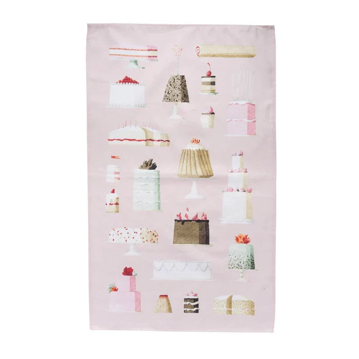 Laura Stoddart Cakes Tea Towel