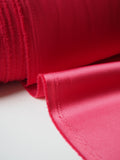Light Red Lightweight Satin