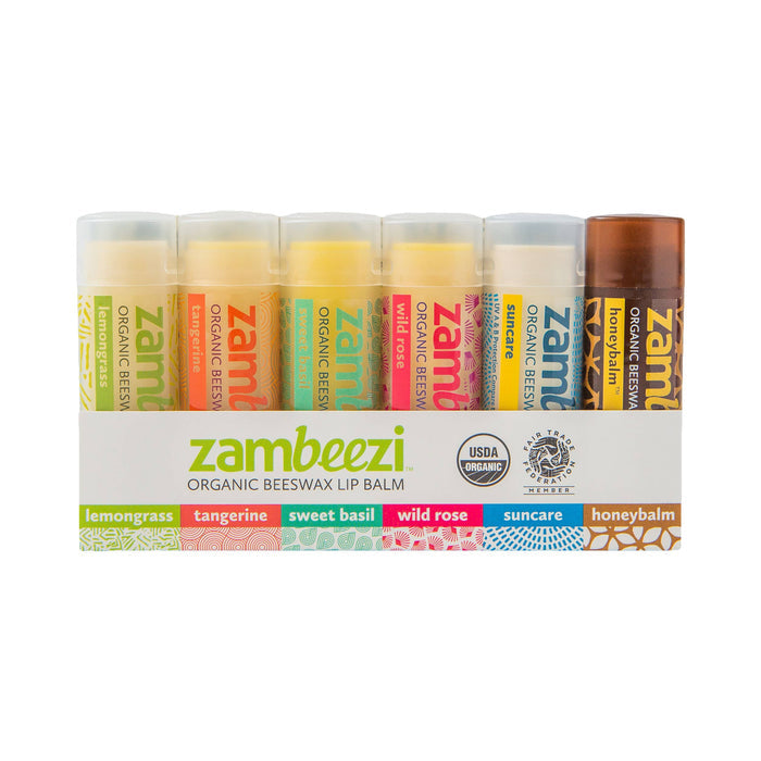 Lip Balm - Variety Pack of 6