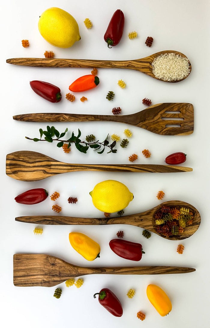 Long Olivewood Spoon