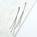 Long Wedge Earrings