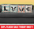 LOVE cow - Set 4 pcs Pillow case
