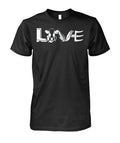 Love cows icon  - Men's and Women's t-shirt , Vneck, Hoodies - myfunfarm - clothing acceessories shoes for cow lovers, pig, horse, cat, sheep, dog, chicken, goat farmer