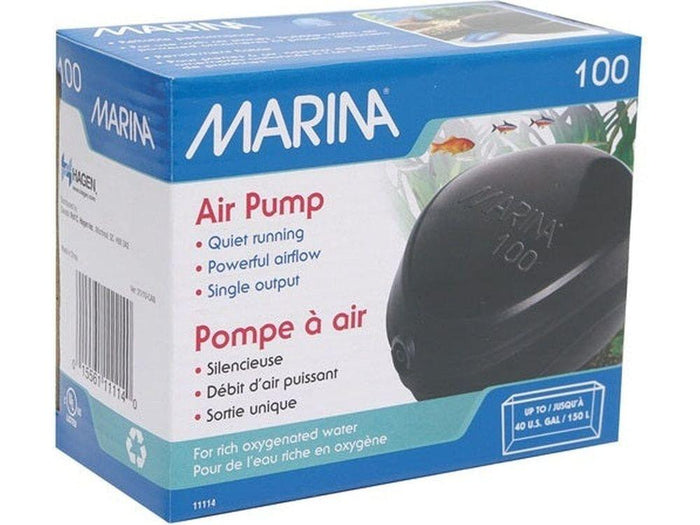 Marina 100 Air Pump Fish Supplies Marina