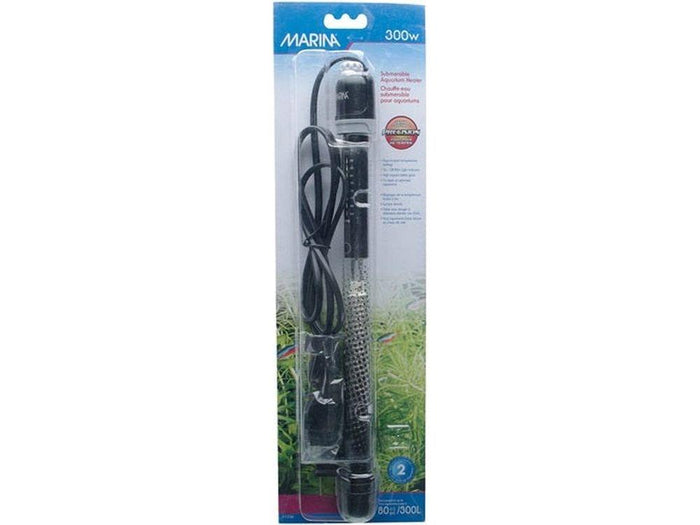 Marina Submersible Heater 10.5in 300W Fish Supplies Marina