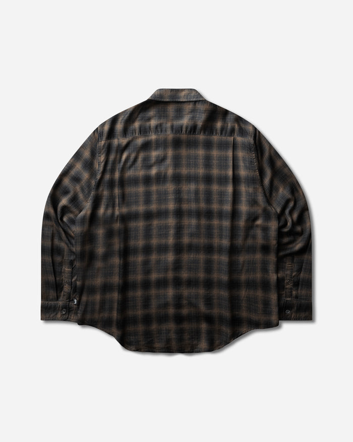 Stüssy Matthew Plaid Shirt Sd Brown Shirts Longsleeve Shirt 1110368SJ 1001