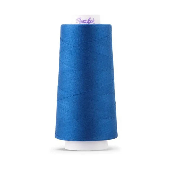 Maxi-Lock Stretch 35wt Thread 2000yd - Blue - 1036