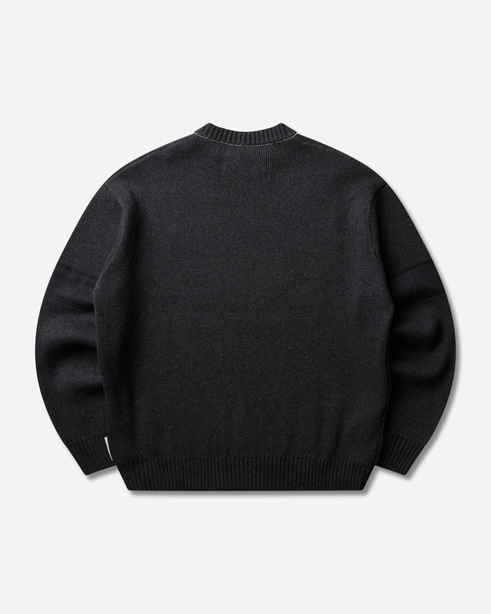 GR10K 30000 Replicated Crew Neck Knit Charcoal Sweatshirts Crewneck DR041311 31