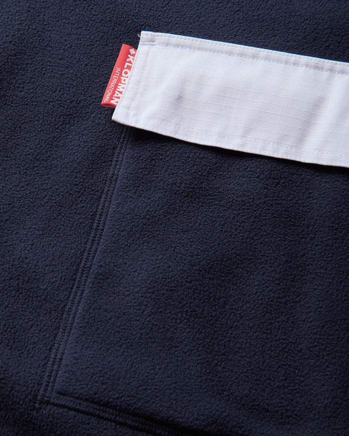 GR10K 55000 Replicated Half Zip Top Blue Navy Sweatshirts Track Tops ER024373 44