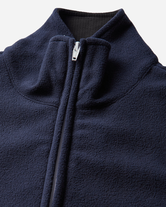 GR10K 55000 Replicated Half Zip Top Blue Navy Sweatshirts Track Tops ER024373 44