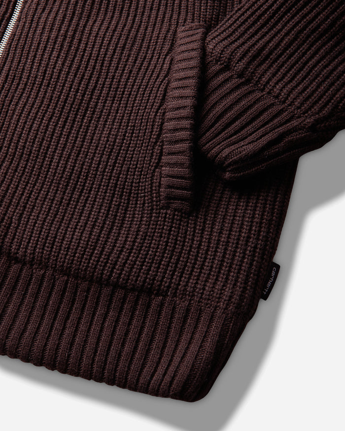 Carhartt WIP Banley Sweater Jacket Palisander Knitwears Cardigans I033902 33HXX