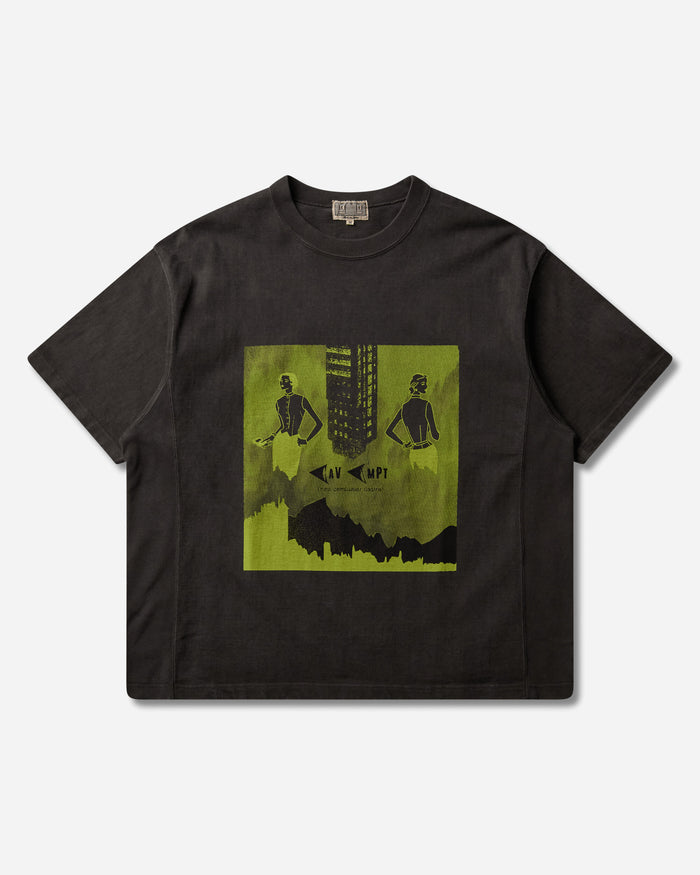 Cav Empt Overdye Consumer Desire Heavy T Charcoal T-Shirts Shortsleeve CES30T28 CHARCOAL