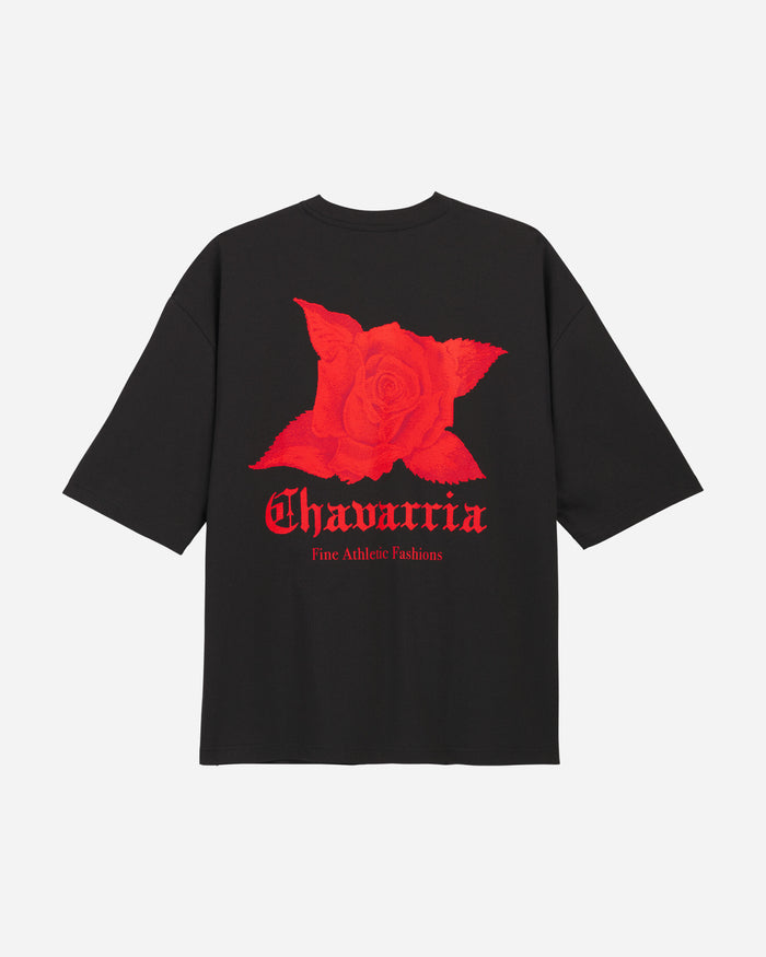 adidas Wc Rose Tee Black/Red T-Shirts Shortsleeve KZ3115
