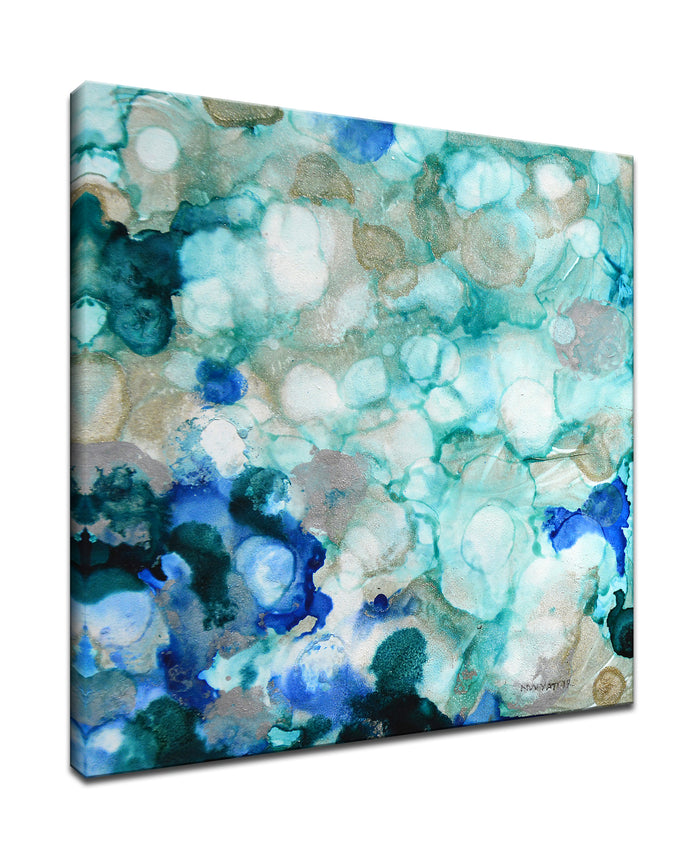 'Mermaid Pearls No. 1' Wrapped Canvas Wall Art