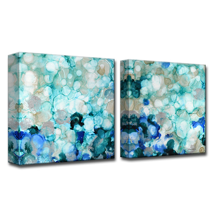 Mermaid Pearls No. 1/2' Wrapped Canvas Wall Art