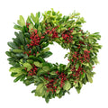Grinch Pittosporum Wreath Close Up - Image