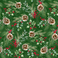 Merry & Bright - Holiday Wishes Green - W130-019-663