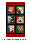 Merry Cats - Merry Cats Panel Black/Multi - 16772-12