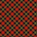 Merry Christmas - Bias Tartan Plaid Metallic - PLAID-CM4136