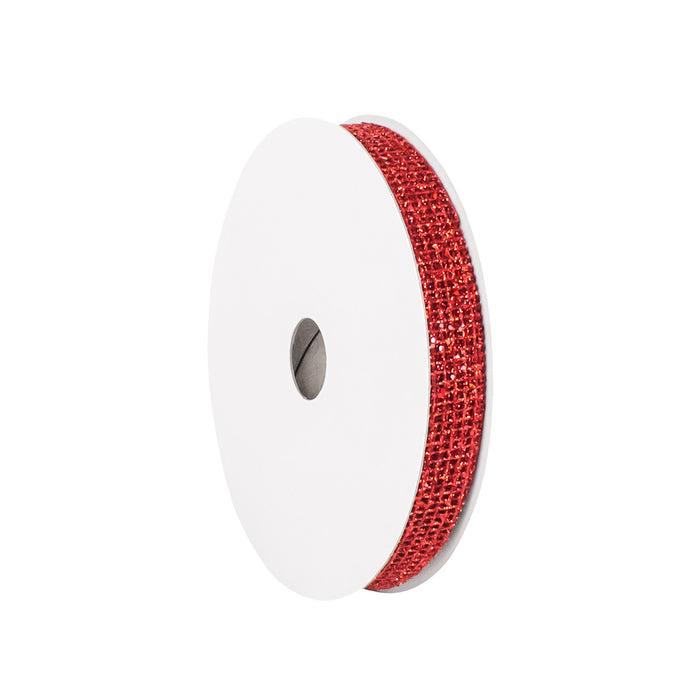 MESH WEAVE SHIMMERY RIBBON