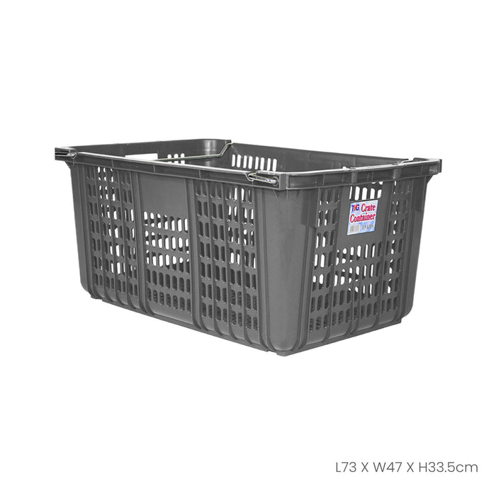 METAL HANDLE INDUSTRIAL BASKET (ID4718)