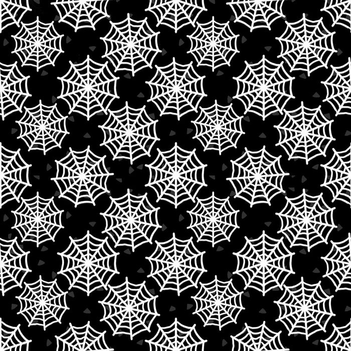 Moonlight Mischief Glow - Black Spider Web - 2559G-99