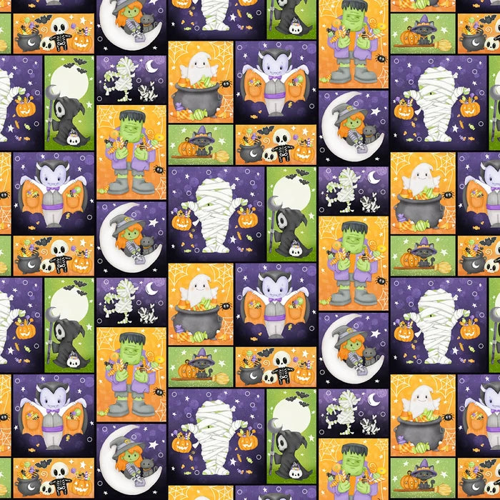 Moonlight Mischief Glow - Multi Monster Patch - 2562G-53
