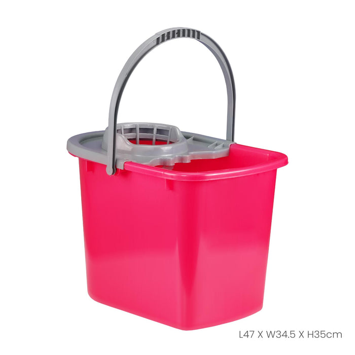 MOPPY PAIL W/WHEELS (L) (7009)