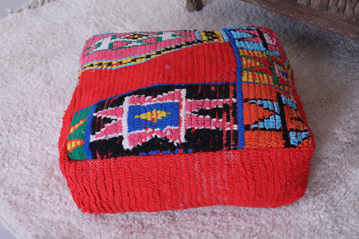 Moroccan handmade ottoman pouf