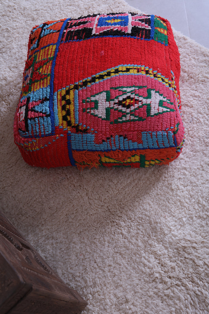 Moroccan handmade ottoman pouf