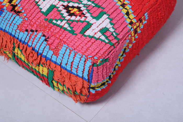 Moroccan handmade ottoman pouf