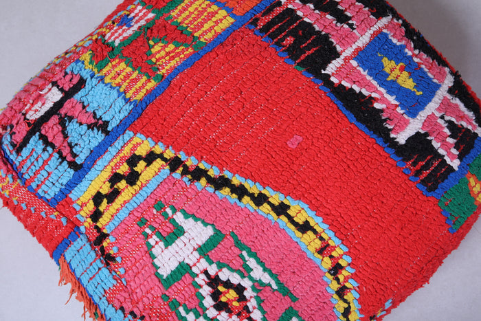 Moroccan handmade ottoman pouf