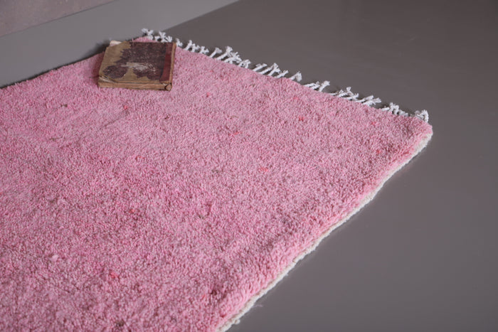 Azilal Moroccan Pink Rug - Wool Berber carpet - Custom Rug - custom moroccan rugs
