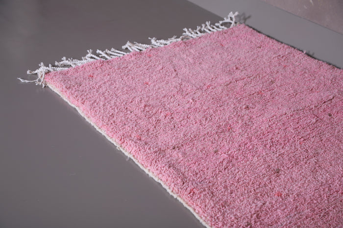 Azilal Moroccan Pink Rug - Wool Berber carpet - Custom Rug - custom moroccan rugs
