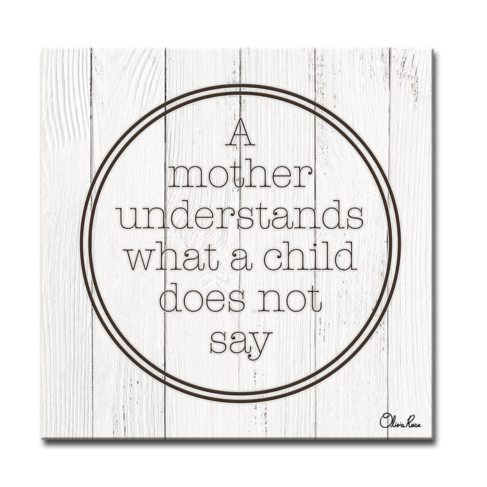 Mother's Understand' Inspirational Art