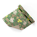 Natural Palms Green Base Wrapping Paper