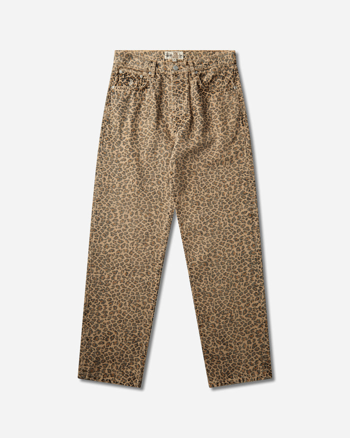 Stüssy New Classic Jeans Denim Vtg Leopard Pants Denim 116705SJ 923