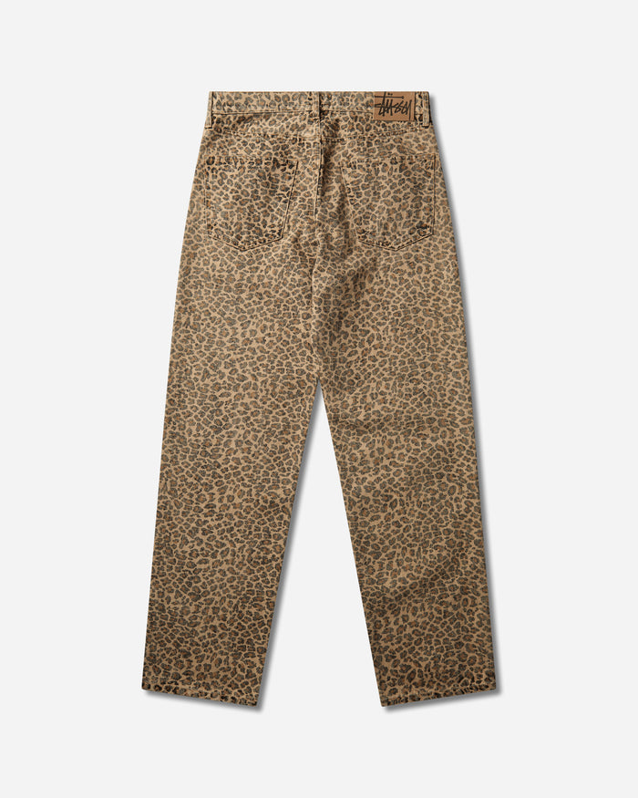 Stüssy New Classic Jeans Denim Vtg Leopard Pants Denim 116705SJ 923