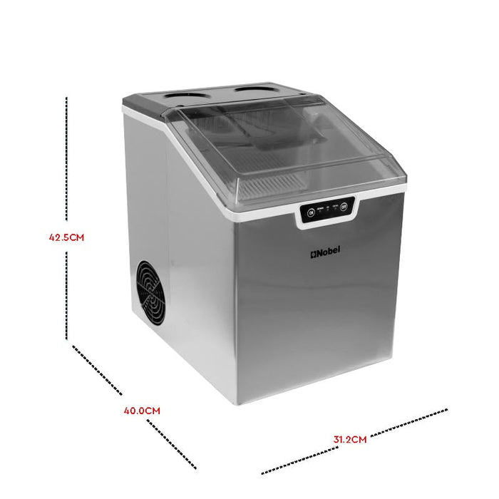 Nobel 2.4 Kgs Icebin Cube Maker NIM24
