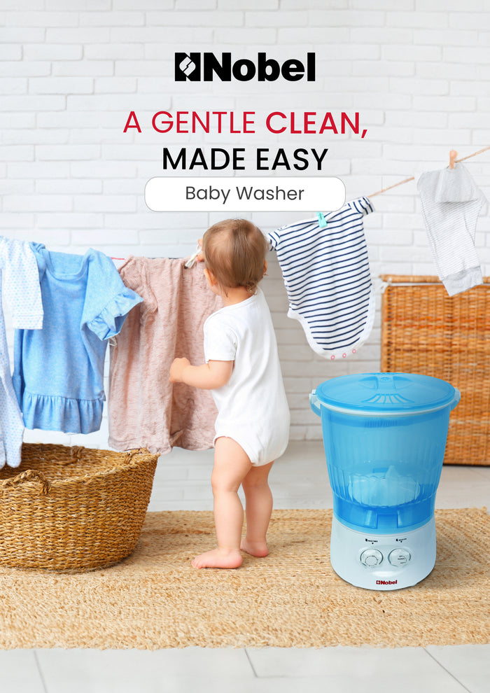 Nobel Baby Washer Blue 2 Kgs - NWM22