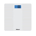 NOBEL Bathroom Scale White Tempered Glass Digital Anti Slip Feet NBS60WH