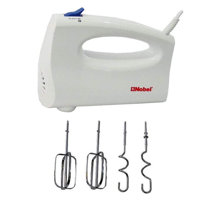 NOBEL Blender 250W 3 Speed White Color NHB25