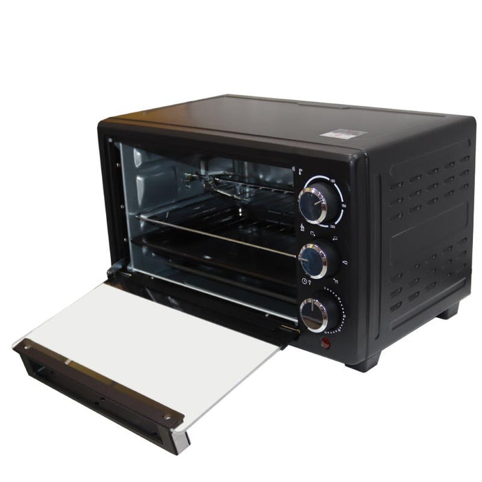 Nobel Electric Oven Black 18 Ltrs 1280W Stainless Steel Heating NEO20