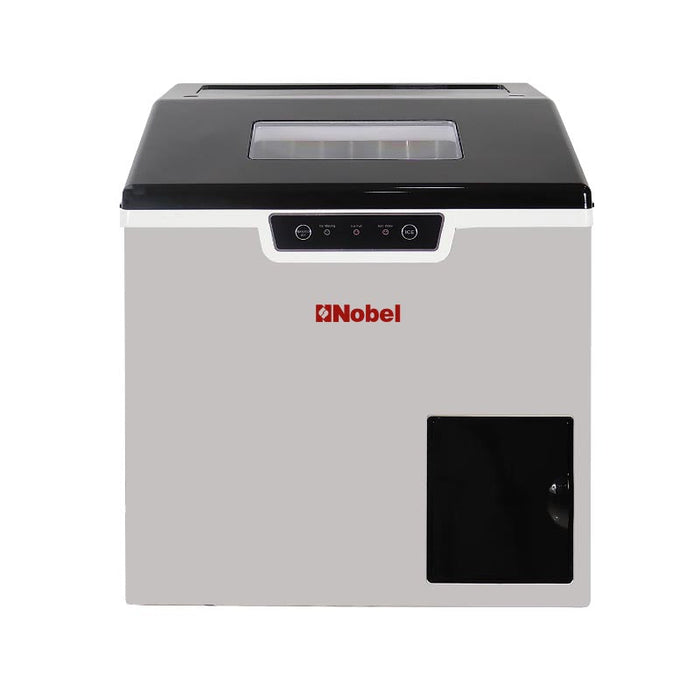 Nobel Ice Cube Maker Silver 20-30Kg 3L Water Tank Capacity NIM30