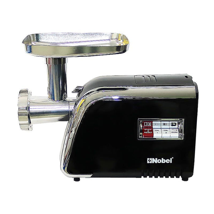 Nobel Meat Grinder Black 1800W 2 Speed+Reverse Function NMG2500